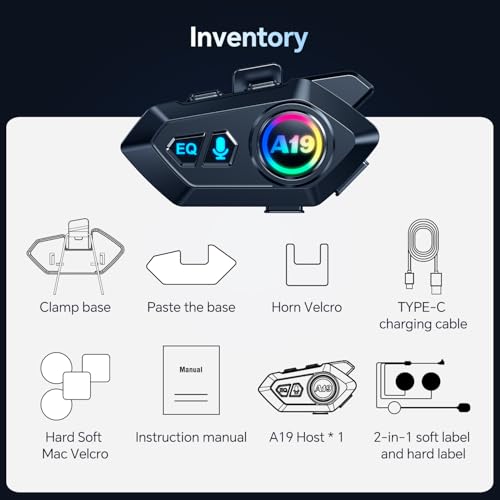 Motorcycle Helmet Bluetooth Headset (Y20)