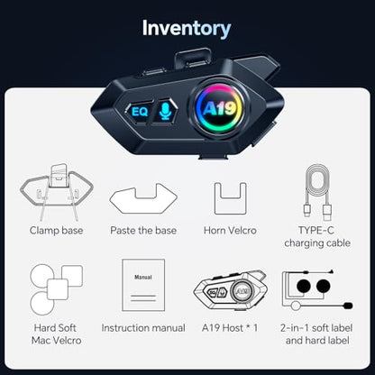 Motorcycle Helmet Bluetooth Headset (Y20)