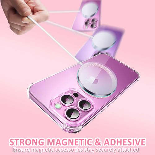 Universal Metal Rings for Magsafe (4 Pink)