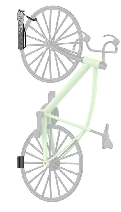 Scooter Rack Garage Wall Mount Bicycles Hanger Storage Bike Stand Hooks for Hanging Bike (Scooter Hook Rack Black 1pcs)