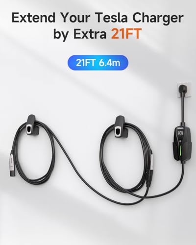 32A EV Charger Extension Cord for Tesla Charger