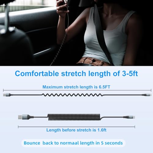 USB C Cable 6ft (6FT / Black)