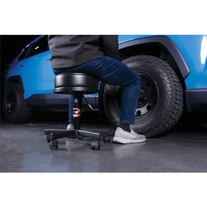 W85033 Pneumatic Rolling Shop Stool with Wheels (Pneumatic Rolling Shop Stool)