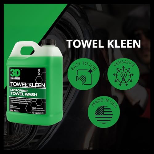Towel Kleen Concentrated Microfiber Detergent (128 Fl Oz (Pack of 1))