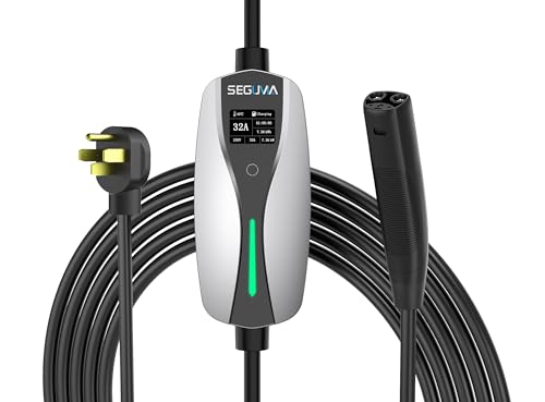 EV Charger Level 2 for Tesla (Silver / 32A NACS EV Charger)
