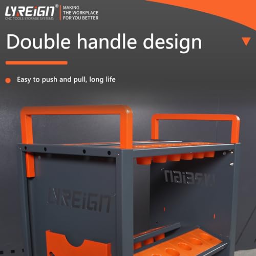BT50 CNC Tool Holder Transfer Cart (BT50-10CAP)