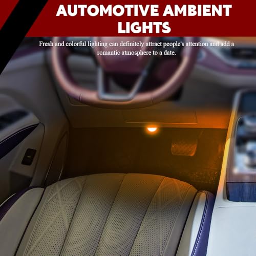 Car Interior LED Lights (Orange)