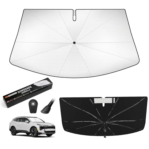 Windshield Sun Shade Umbrella for Kia Sportage 2023 2024 2025 2026 Accessories (For Kia Sportage 2023+)