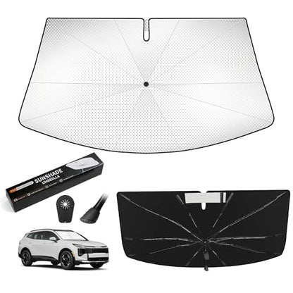Windshield Sun Shade Umbrella for Kia Sportage 2023 2024 2025 2026 Accessories (For Kia Sportage 2023+)