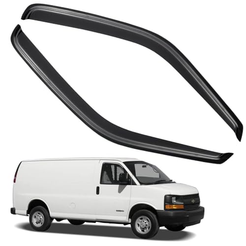 Rain Guards for Chevrolet Express Van 1996 (For Chevrolet Express Van 96-23)
