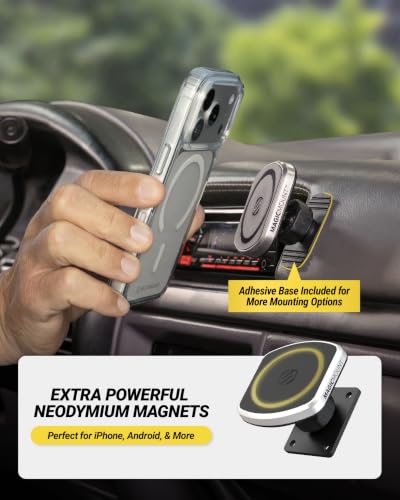 MagicMount Pro2 Magnetic Phone Holder for Car (1 Pack)