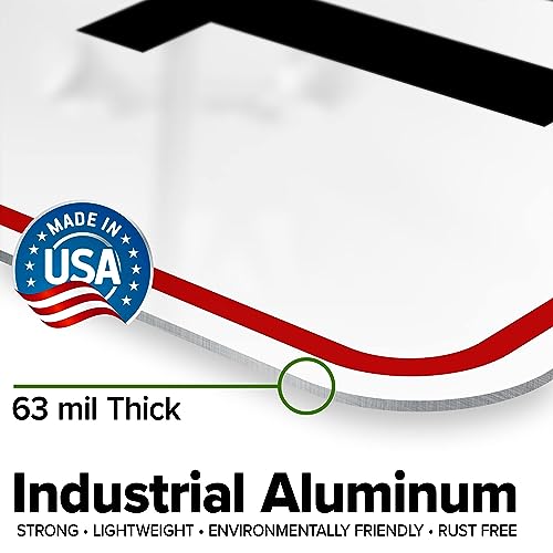 Custom Sign Custom Sign for Business (Header - Horizontal / 18x24 - Aluminum)