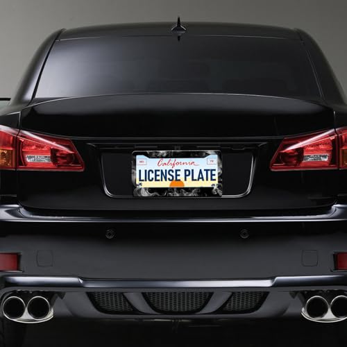 White Fog License Plate Frames (White Fog)
