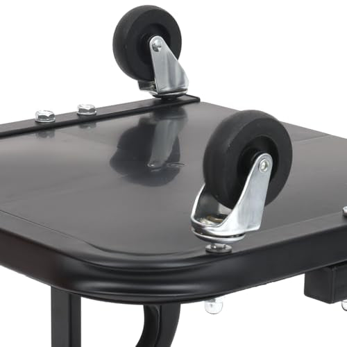 Rolling Creeper Seat with Cushioned Seat