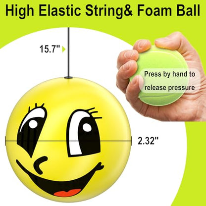 Garage Tennis Ball Parking Aid (smile&eyes)