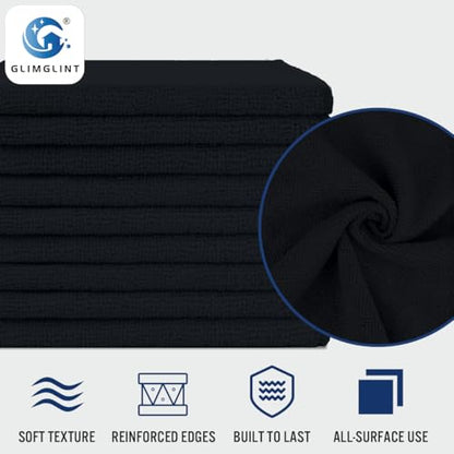 Microfiber Cleaning Cloth (Black)