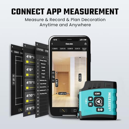 DT20 Laser Tape Measure with APP