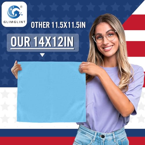 Microfiber Cleaning Cloth (Blue)