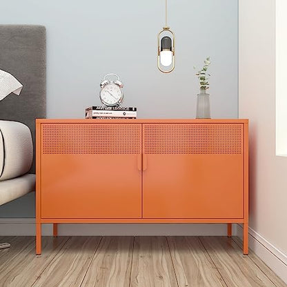 2 Door Accent Cabinet (Orange / 25''H)