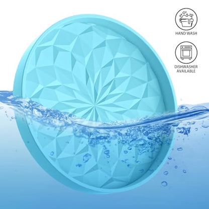 Car Coasters for Cup Holders [4 Pack] (4pack-sky Blue)