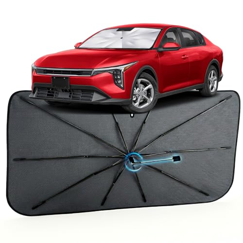 Car Windshield Sun Shade Umbrella for Kia K4 2024 (For Kia K4 2024-2026)