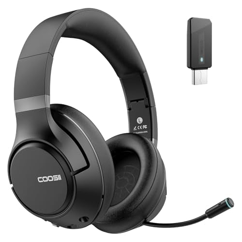 H300 Wireless Headphones with Microphone (Black)