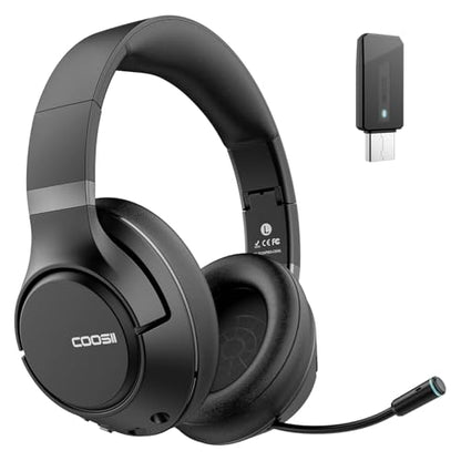 H300 Wireless Headphones with Microphone (Black)