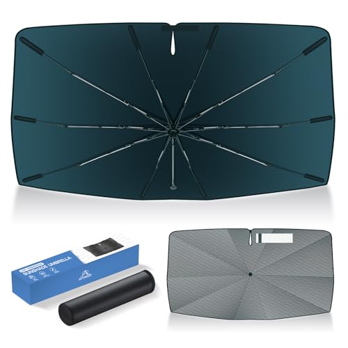 Windshield Sun Shade Umbrella for 2022 (Jeep Grand Cherokee 2022-Present)