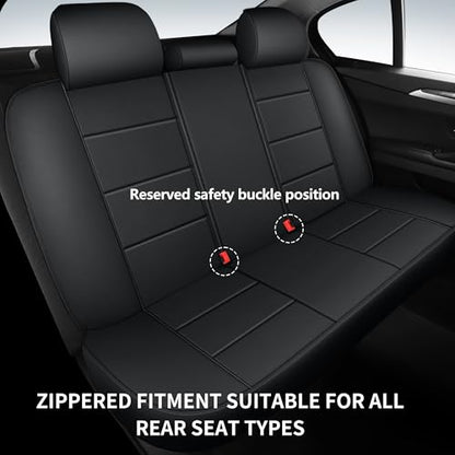 Car Seat Cover (N4 Black / Full Set)