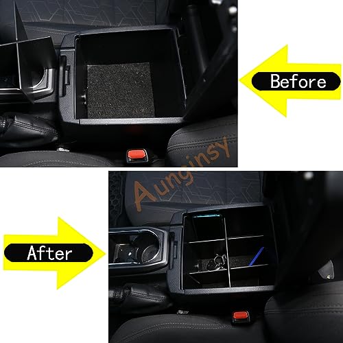 Car Center Console Armrest Storage Box Dividers Fit Toyot@a Tacoma 2016 (Armrest Storage Box Divider)