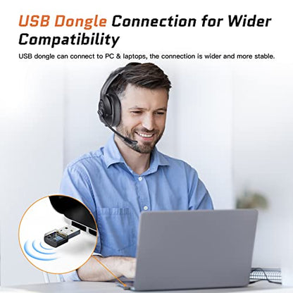 Trucker Bluetooth Headsets (Bluetooth Headset with USB Dongle)