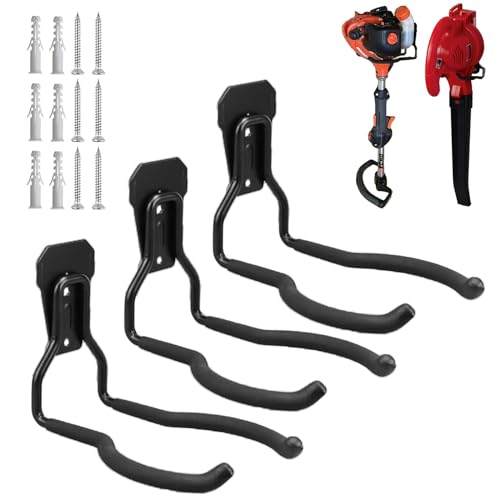 Garden Power Tool Hanger (Black-3 P)