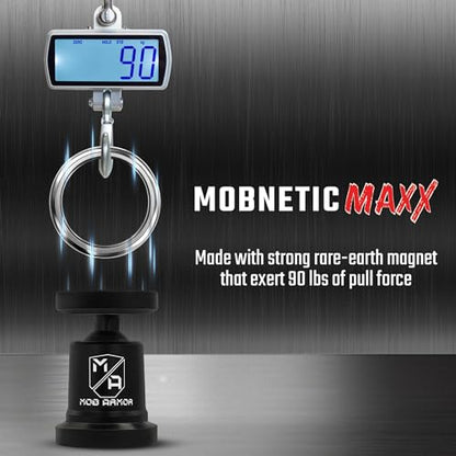 MobNetic Maxx Magnetic Car Phone Holder Mount (Gunmetal)