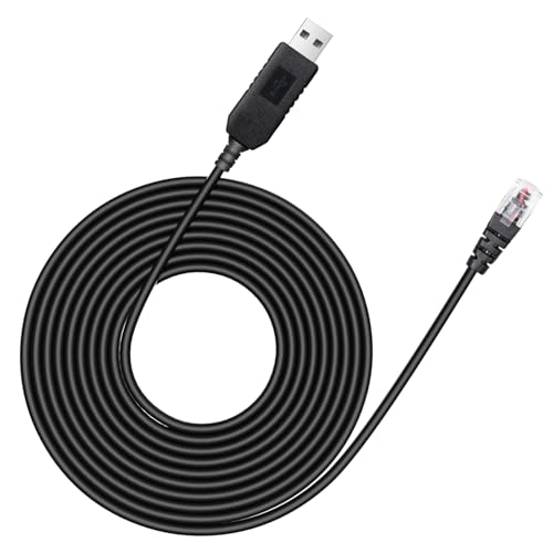USB to RJ11 Radar Detector Power Cable for Uniden Escort & More 13FT (USB to RJ11)