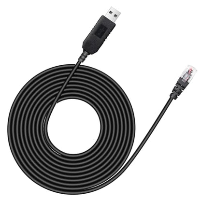 USB to RJ11 Radar Detector Power Cable for Uniden Escort & More 13FT (USB to RJ11)