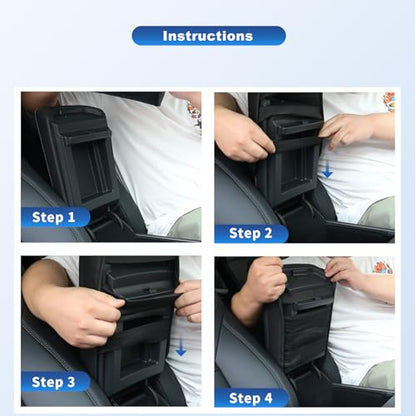 for 2026 Honda Passport Center Console Cover for 2026 Honda Passport TrailSport Elite (Leather for 2026 Passport)