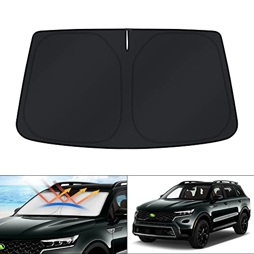 Windshield Sun Shade for Kia Sorento SUV Accessories 2021 (For | Kia Sorento 2021-present)