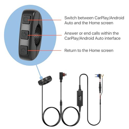 5 Inch Motorcycle CarPlay Screen with TPMS Sensors (5-Inch with TPMS Sensors)