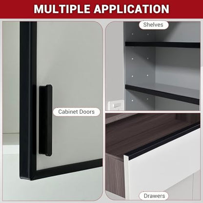 Rubber Edge Trim (Fit 1" - L20' / Black)