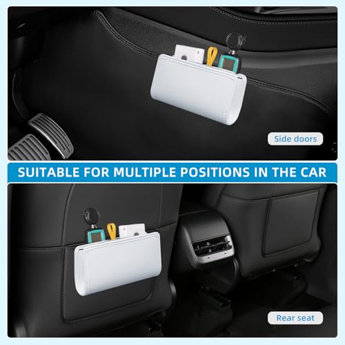 Car Trash Can (White)