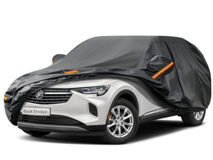 7 Layers Waterproof SUV Car Cover for Buick Envision 2015 (PE-Black / Custom Fit Buick Envision)