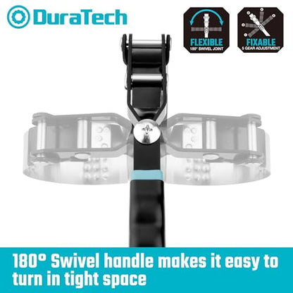 Small Swivel Oil Filter Wrench (Gear Adjustale / Small (Fits Filters 2-3/4" to 3-1/4"))