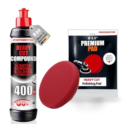 Scratch and Swirl Remover Kit I Car polishing Set (8oz + Pad)