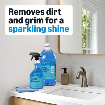 Glass Cleaner (Pack of 2 with 1 Sprayer)