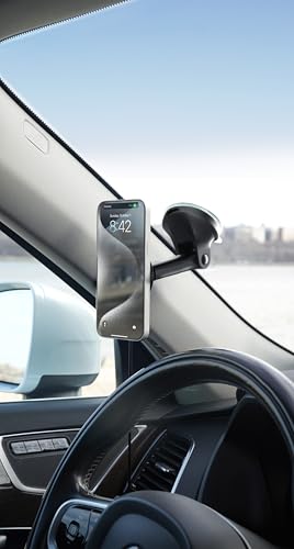 Velox Qi2 Mini 15W Wireless Charger Car Mount (Qi 2 Wireless Charging)