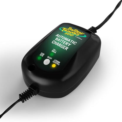 800 is a SuperSmart Battery Charger that will Constantly Monitor (Battery Charger / Black/Green / 12V @ 800mA)