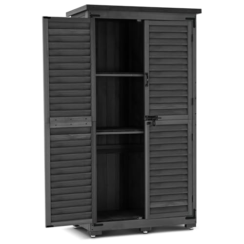 Outdoor Storage Cabinet (Gray)