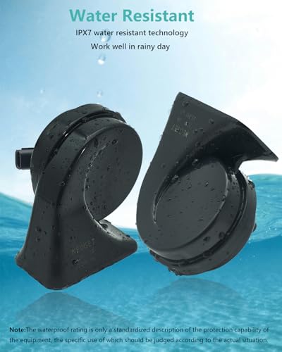 126dB Horn Kit Compatible with Honda and Acura (Honda - New Style Connector)