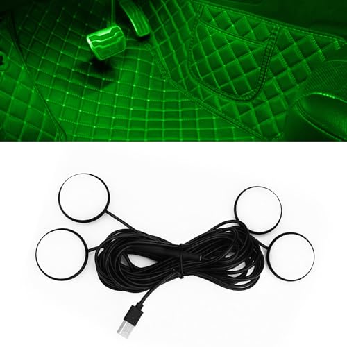 Car Interior LED Lights (Green)