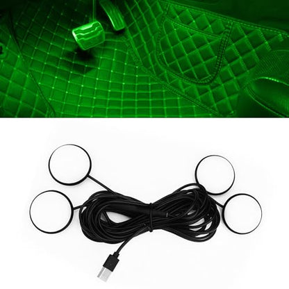 Car Interior LED Lights (Green)